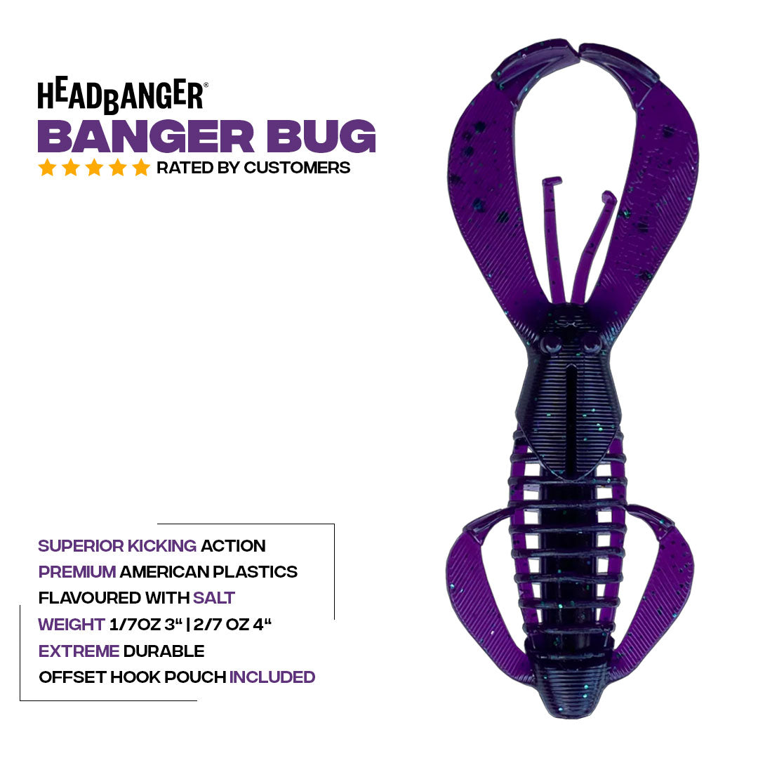 Headbanger BangerBug 3" - Pearl White
