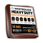 Super Heavy Duty Poly Tarp Cover Thick 16 Mil, 8 oz