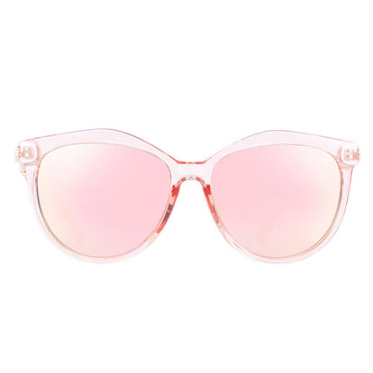 Stevvex  Polarized Cat Eye Sunglasses Women Gradient Round Sun glasses for Women oculos lunette de soleil femme