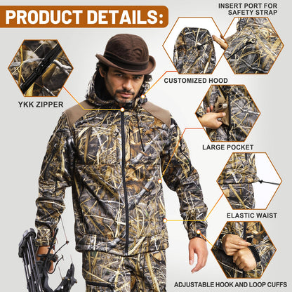 Heated Hunting Jacket for Men