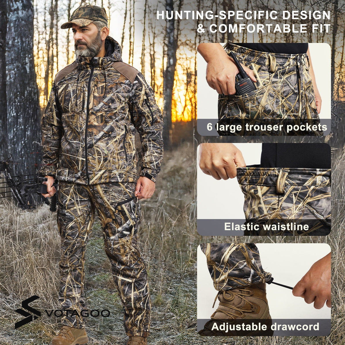 Hunting Heated Pants for Men