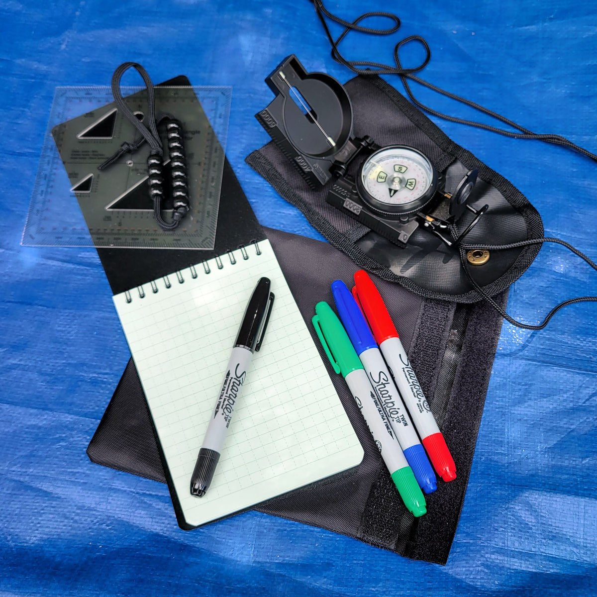 Compass Navigation Kit - Standard Package  - Everything Needed for Compass Land Navigation