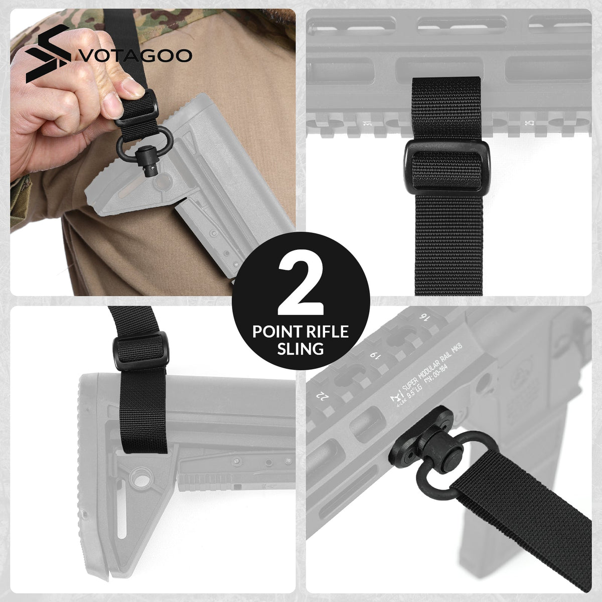 VOTAGOO® QD 2 Point Sling