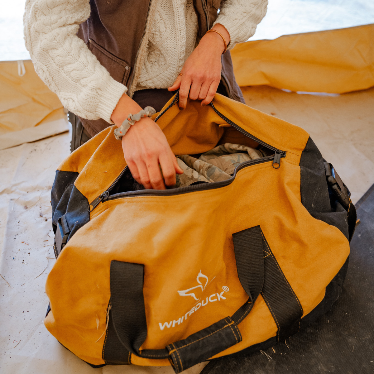 Filios Canvas Duffel Bag
