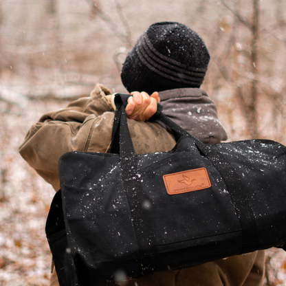 Rectangle Canvas Firewood Log Carriers