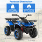 24V Electric Ride On Quad with LED Headlights