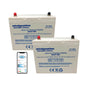 Lithium LIFePO4 100ah 12 Volt BattaMax 4000 Cycle Battery for Off-Grid Applications with Battery Management System (BMS) - RV, Cabin, Marine, Backup Storage Power