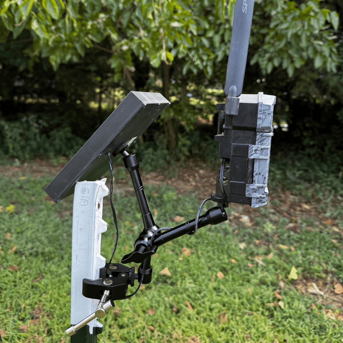 Trail Camera Clamp Mount for Gates, Tanks & Limbs | Tri-Claw