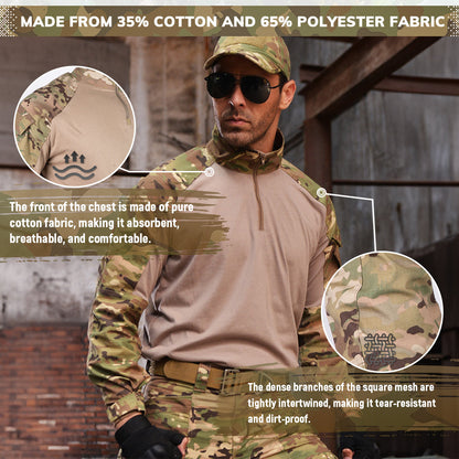 VOTAGOO® Long Sleeve Tactical Shirt
