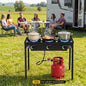 3 Burner Propane Stove 240000 BTU Outdoor Camping Grill