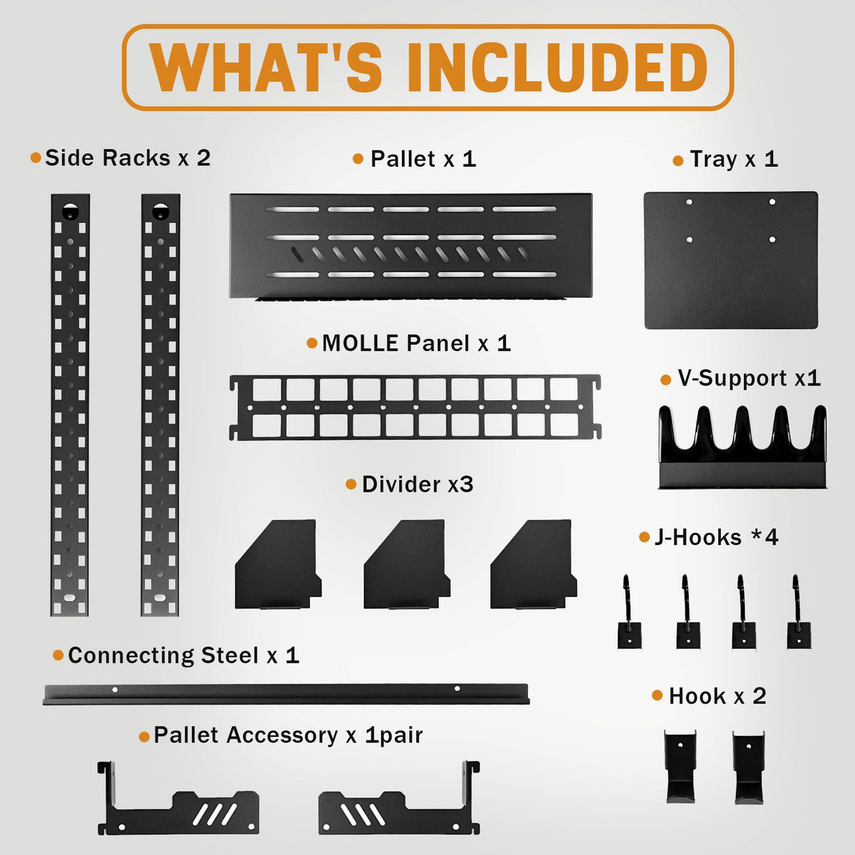 VOTAGOO® Gun Rack for Wall