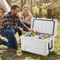 45 Quart Portable Hard Cooler Insulated Ice Chest Keeps Cool for up to 6 Days