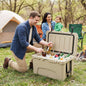45 Quart Portable Hard Cooler Insulated Ice Chest Keeps Cool for up to 6 Days