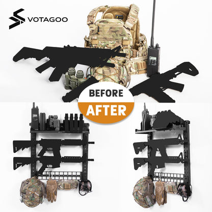 VOTAGOO® Gun Rack for Wall