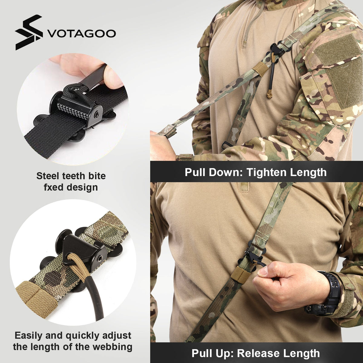 VOTAGOO® QD 2 Point Sling