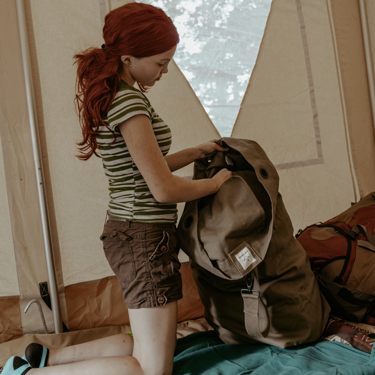 Hoplite Canvas Top Load Bag