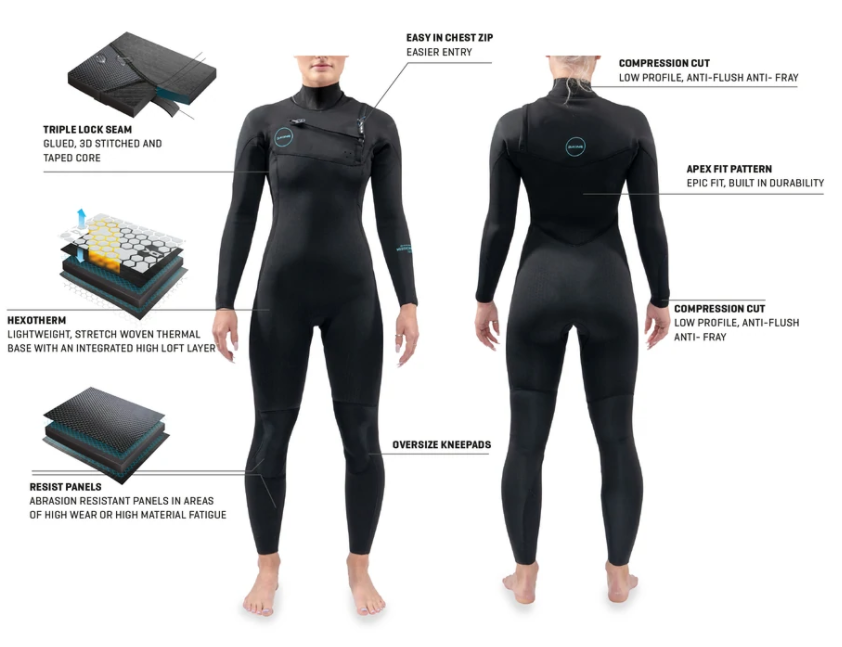 Dakine WOMENS MISSION CHEST ZIP FULL