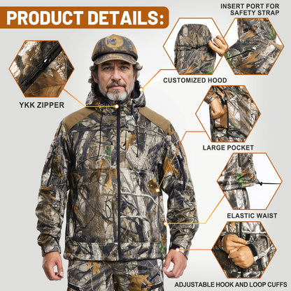 Heated Hunting Jacket for Men