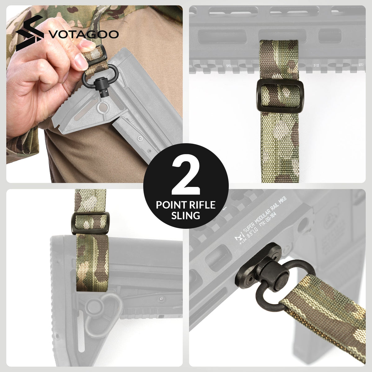 VOTAGOO® QD 2 Point Sling