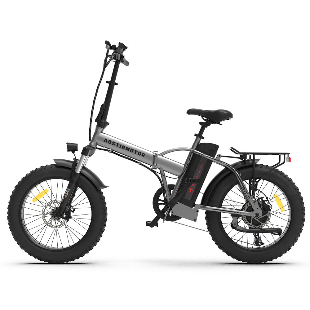 Foldable Electric Fat Tire Bike 20 Inch – Dual Disc Brakes with Fenders