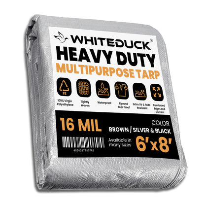 6' x 8' Super Heavy Duty Poly Tarp