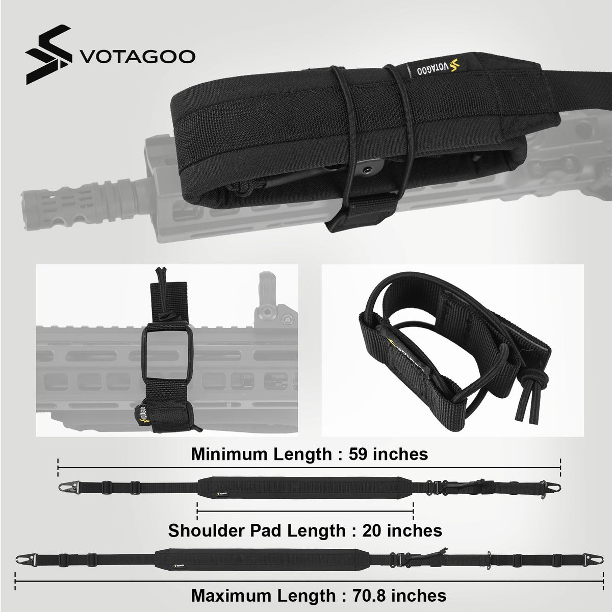VOTAGOO® QD 2 Point Sling