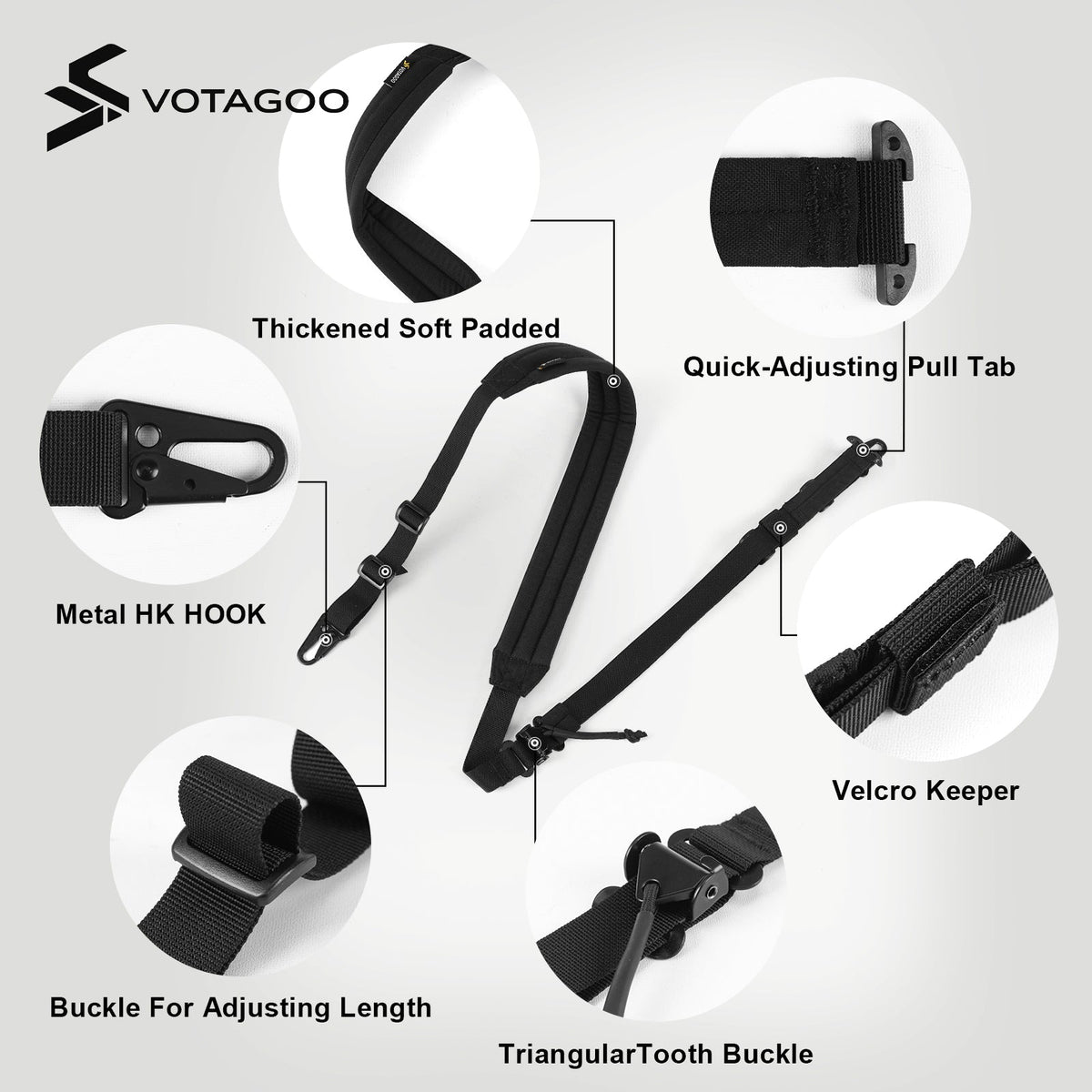 VOTAGOO® QD 2 Point Sling