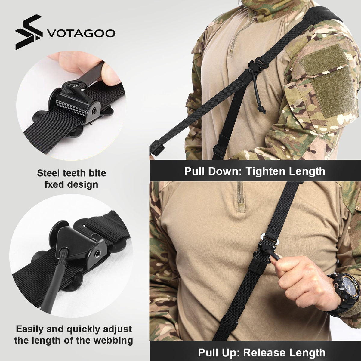 VOTAGOO® QD 2 Point Sling