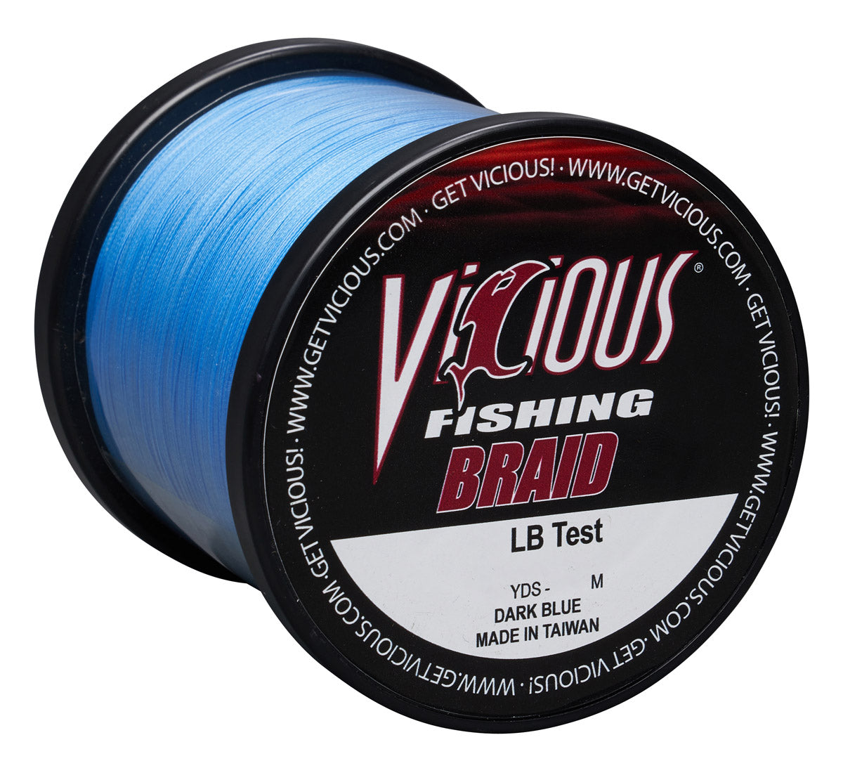 Vicious Standard Blue Braid - 10 Lb Test