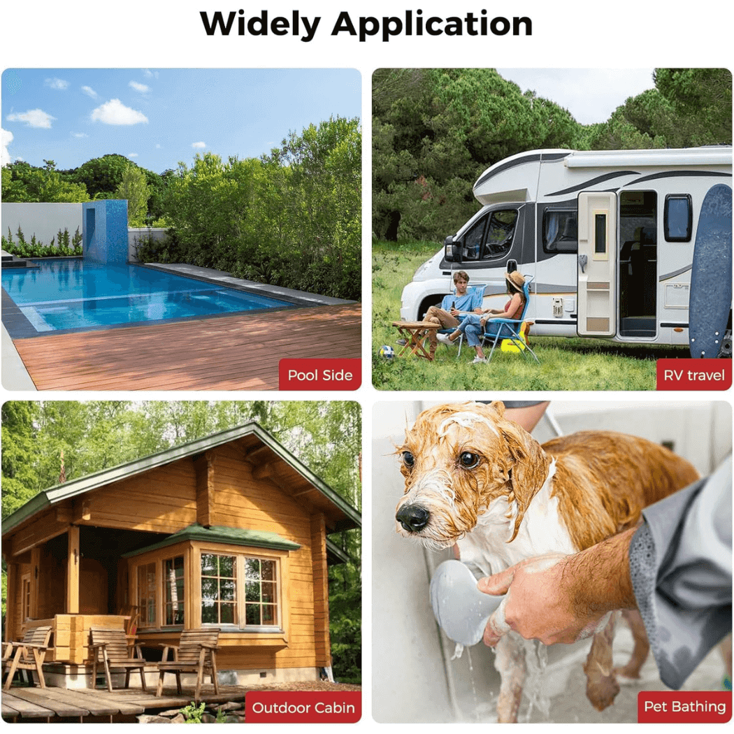 Camplux BW264B Camping Water Heater Propane