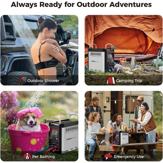 Camplux Nano 3 Ultra Portable Propane Hot Water System