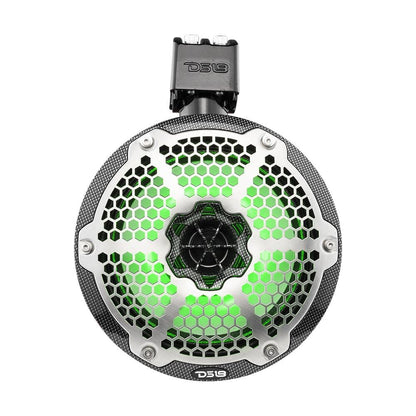 Jeep Gladiator JT Mounting Bar + 4x 8” Marine Tower Speakers with RGB LED Lights