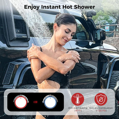 Camplux BD528 Glamping Water Heater Propane