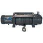 Carbon 12K - 12000lb Electric Winch With Black Rope - WINCH ONLY V3X