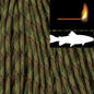 Enhanced "Fish & Fire" Emergency Survival Paracord - Easy to Handle "Quick Deploy" Speed Hank