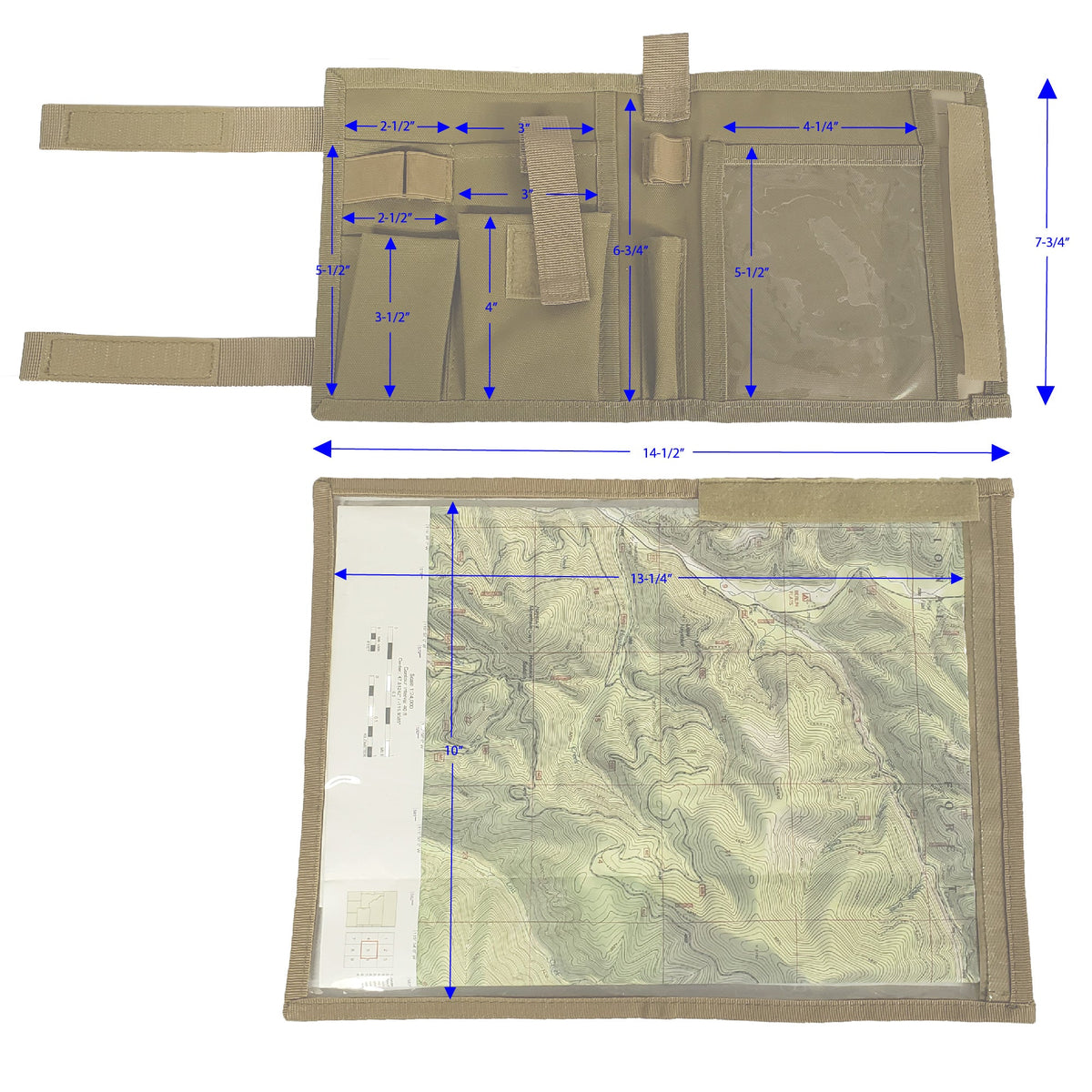 Compass Navigation Kit - Advanced Package  - Includes Multifunction Case w/Protective Map Pouch