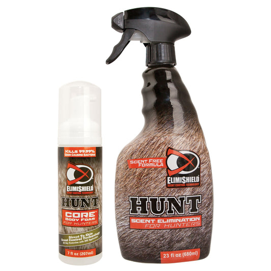 ElimiShield® 23 oz Field Spray and  7 oz CORE Body Foam