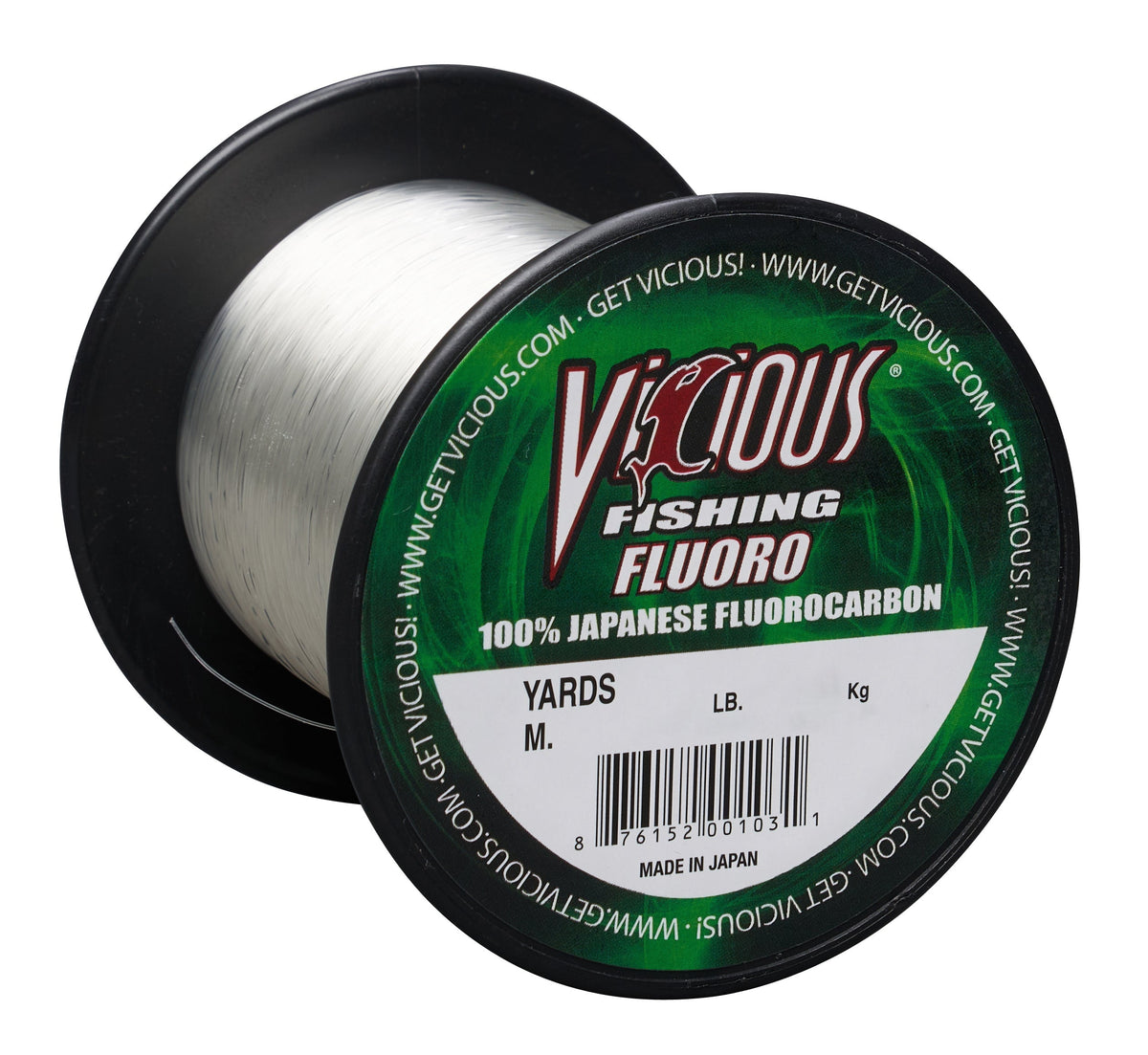 Vicious 100% Japanese Fluoro - 4 Lb Test