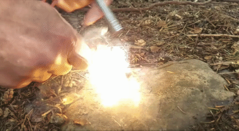 FireStorm™ X-Large 1/2" Ferro Rod Fire Starter - Loop Lanyard