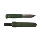 Mora Garberg Blackblade Military Green Carbon with Simple Poly Sheath #14528