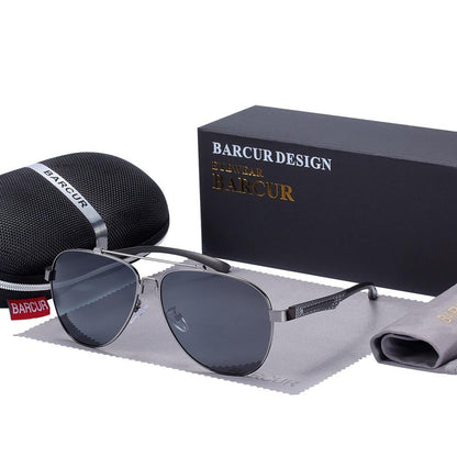 New High Quality Aluminum Sunglasses Polarized Sun Glasses Goggle Eyewear For Men and Women With UV400 Protection