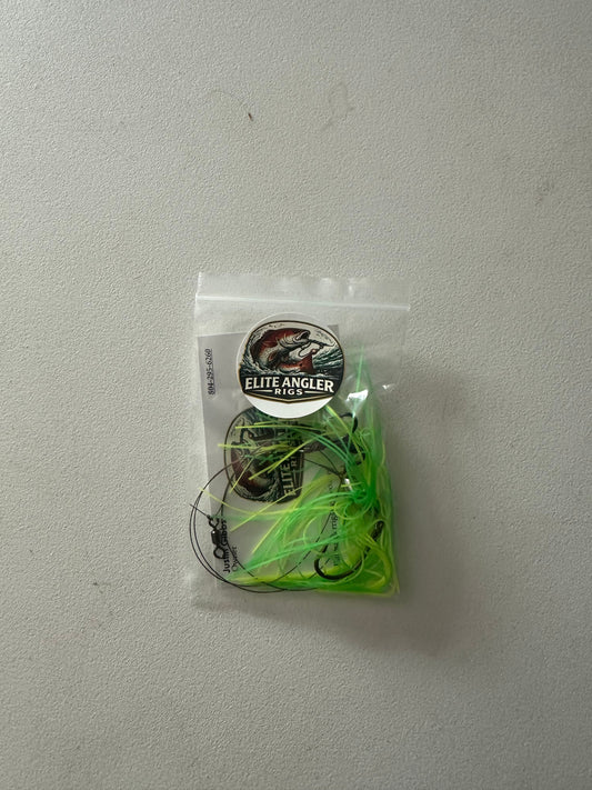 Stinger Rig – Chartreuse & Black Skirt