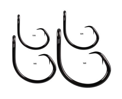 Mustad 39950NP-BN Demon InLine Circle Hooks
