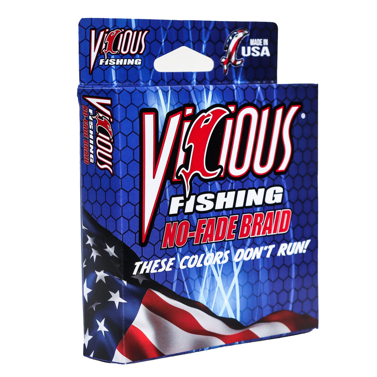 Vicious No-Fade Army Green Braid - 60 Lb Test