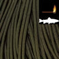 Enhanced "Fish & Fire" Emergency Survival Paracord - Easy to Handle "Quick Deploy" Speed Hank