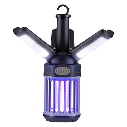 Outdoor Bug Zapper with Foldable Camping Lantern USB