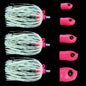 Skirted Screwy Head Jigs
