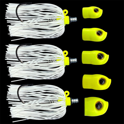 Skirted Screwy Head Jigs