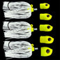 Skirted Screwy Head Jigs