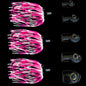 Skirted Screwy Head Jigs